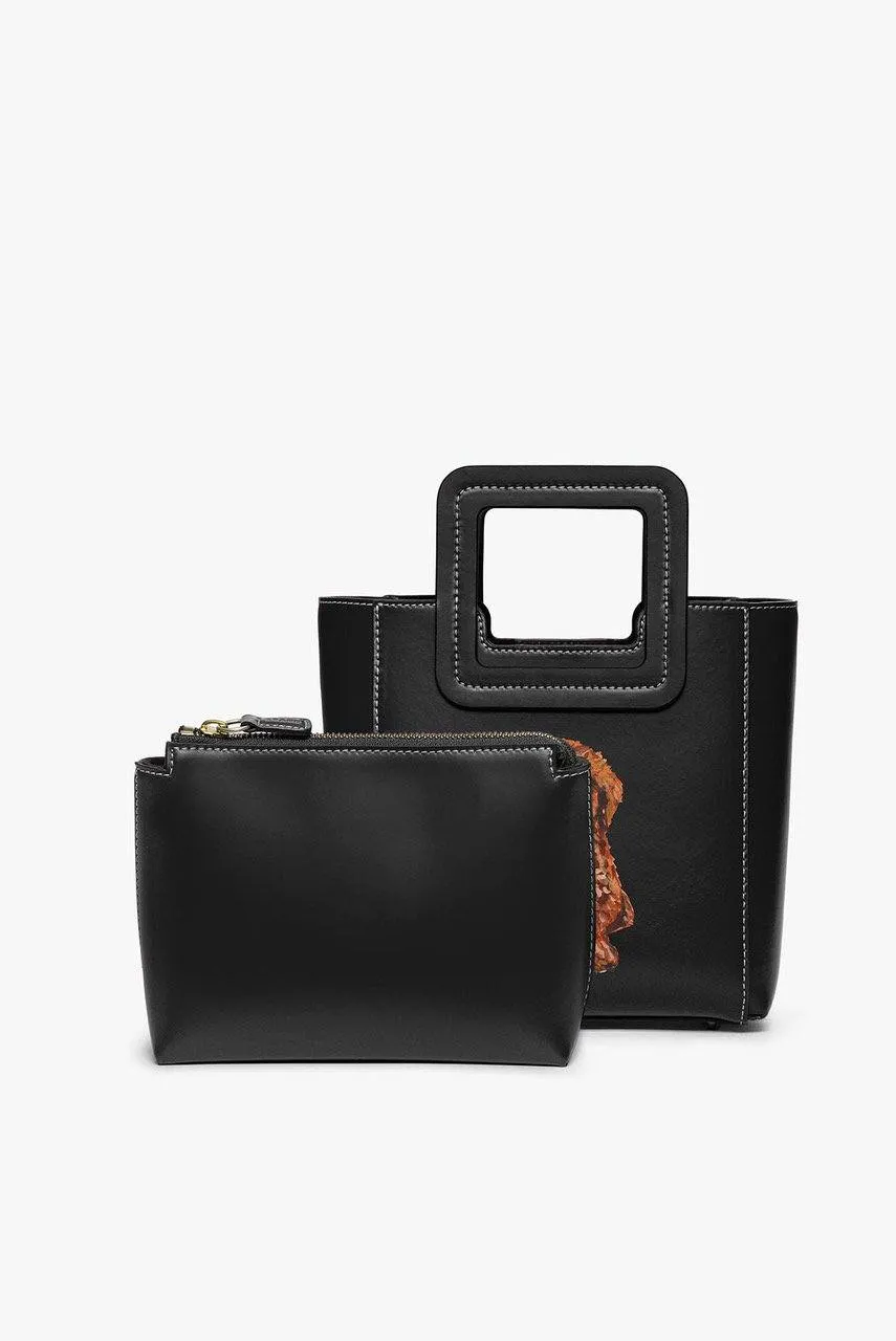 CUSTOM MINI SHIRLEY LEATHER BAG | BLACK