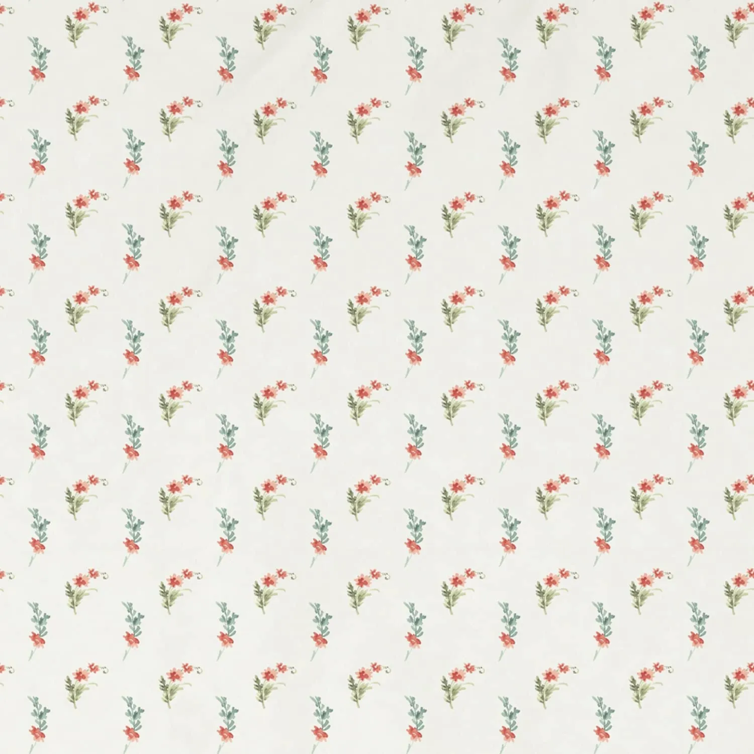 DDECOR - Pack of 1 Floral 100% Cotton Reversible Double Queen Quilt - Green