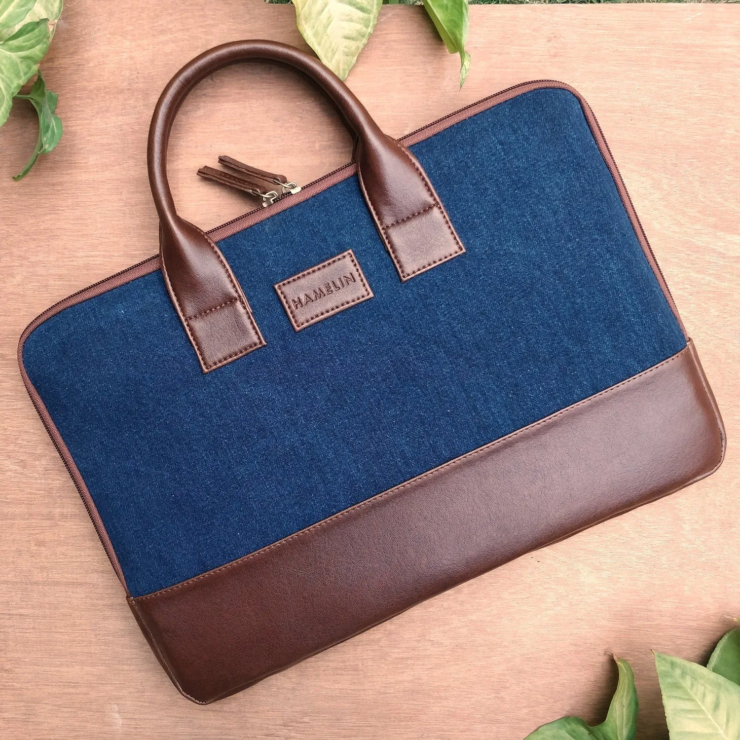 Elon Laptop Sleeve - Denim SAMPLE SALE