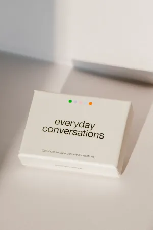 Everyday Solitude - Everyday Conversations Card Game