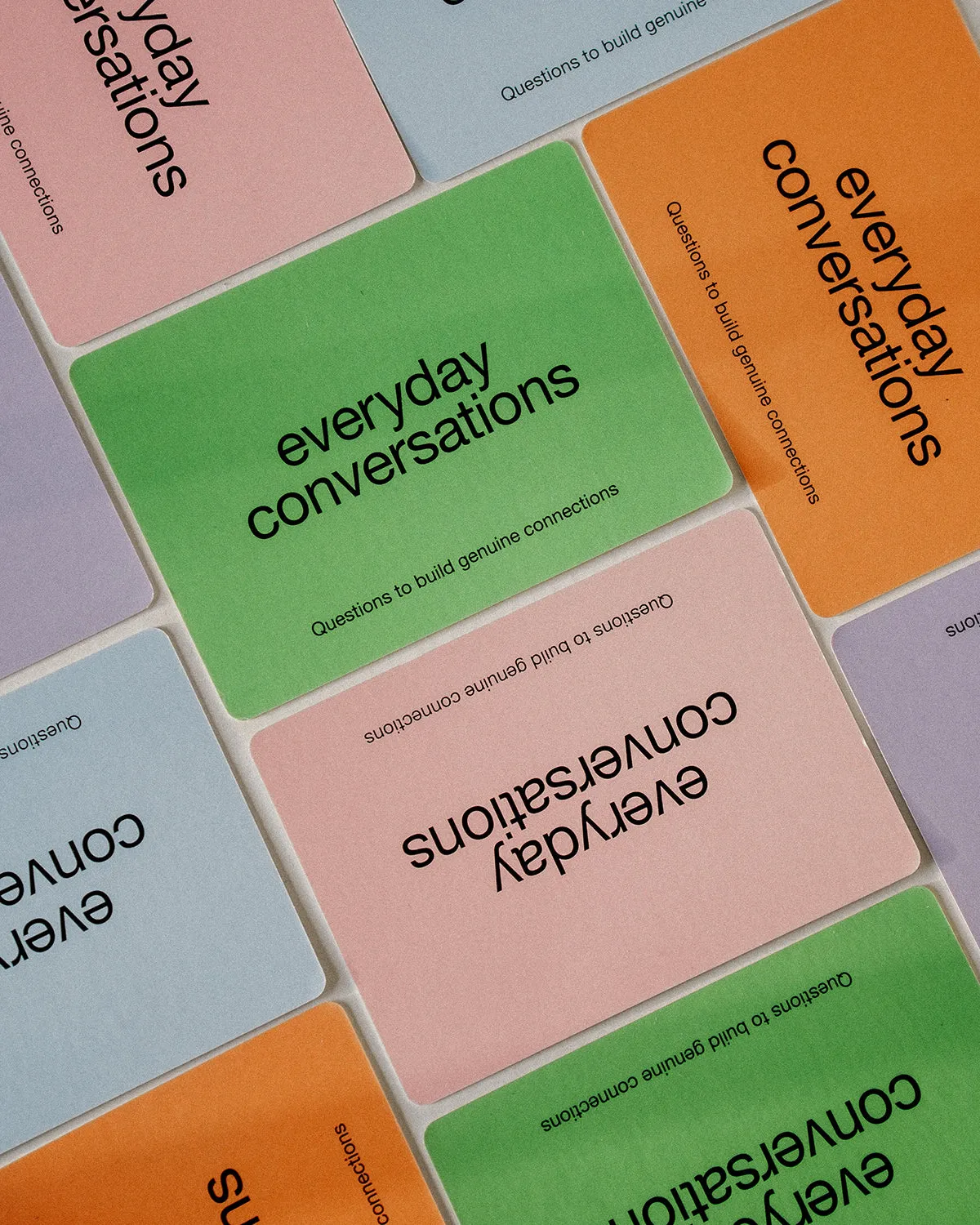 Everyday Solitude - Everyday Conversations Card Game