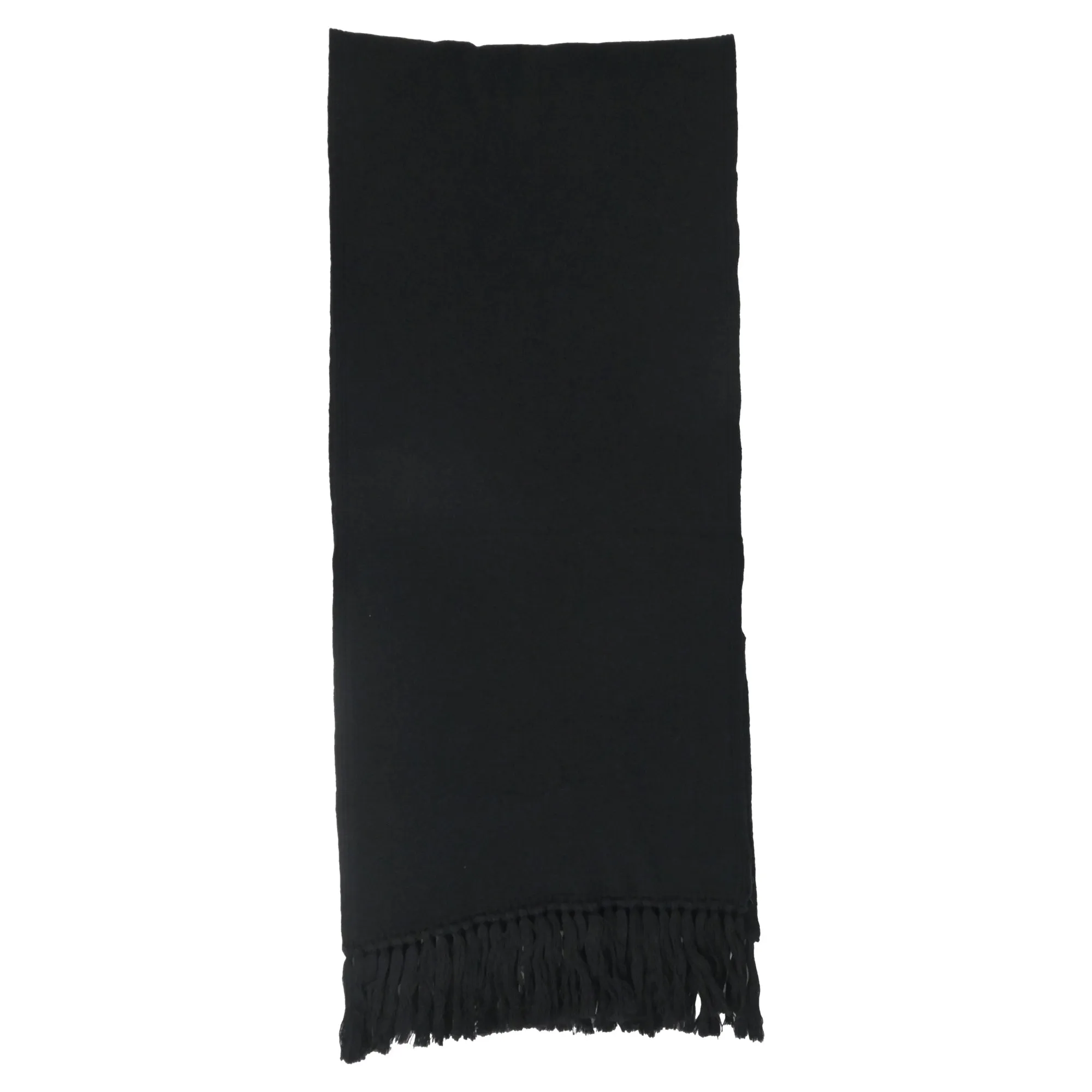 Fendi Fun Fair Scarf in Black Wool