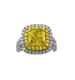 Fine Jewelry - Radiant Cut Yellow Diamond Ring