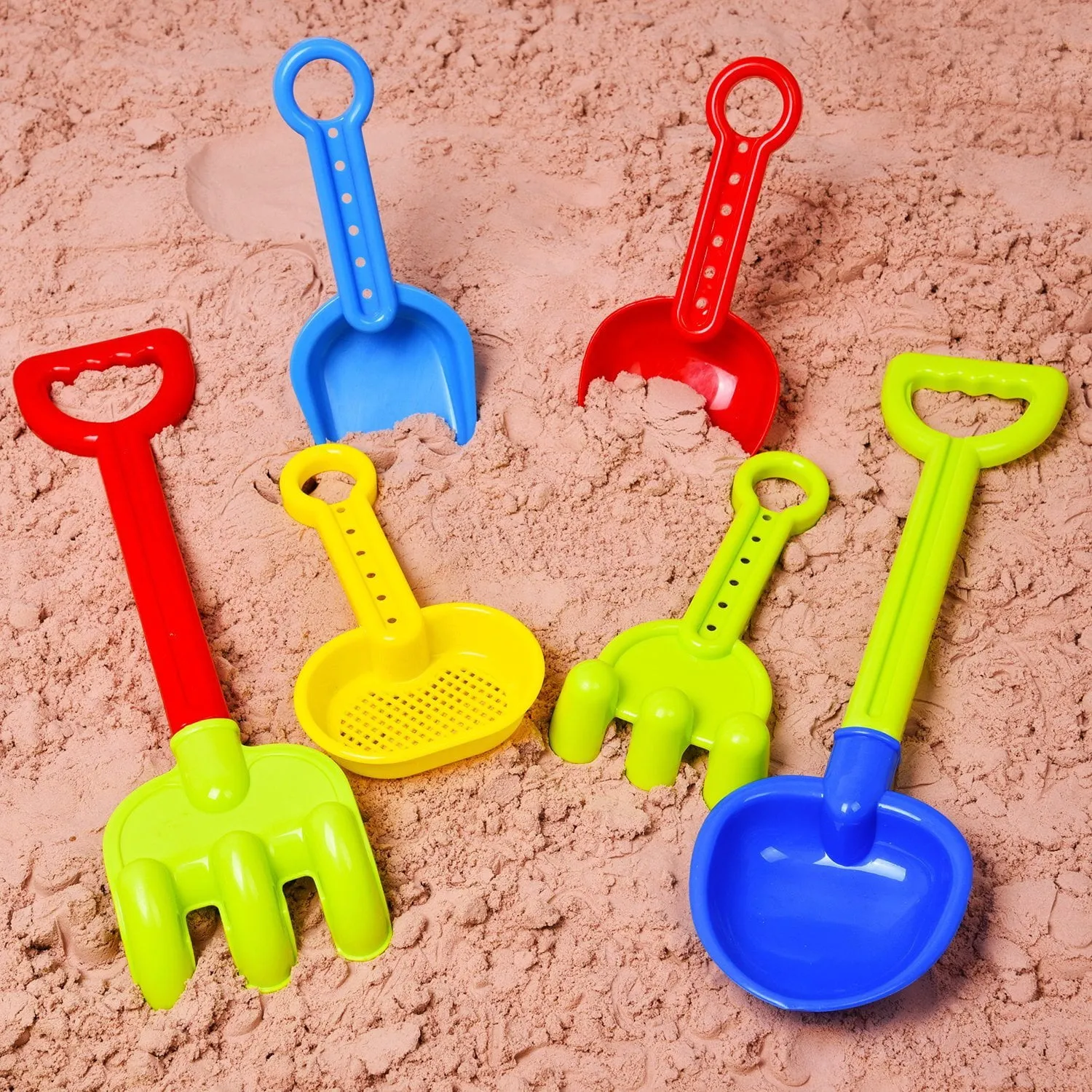 Fun Little Toys Kids 19 Pcs Beach Sand Toys Set Sand Water Wheel