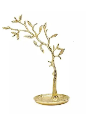 Gold Branch Ring Catcher Holder