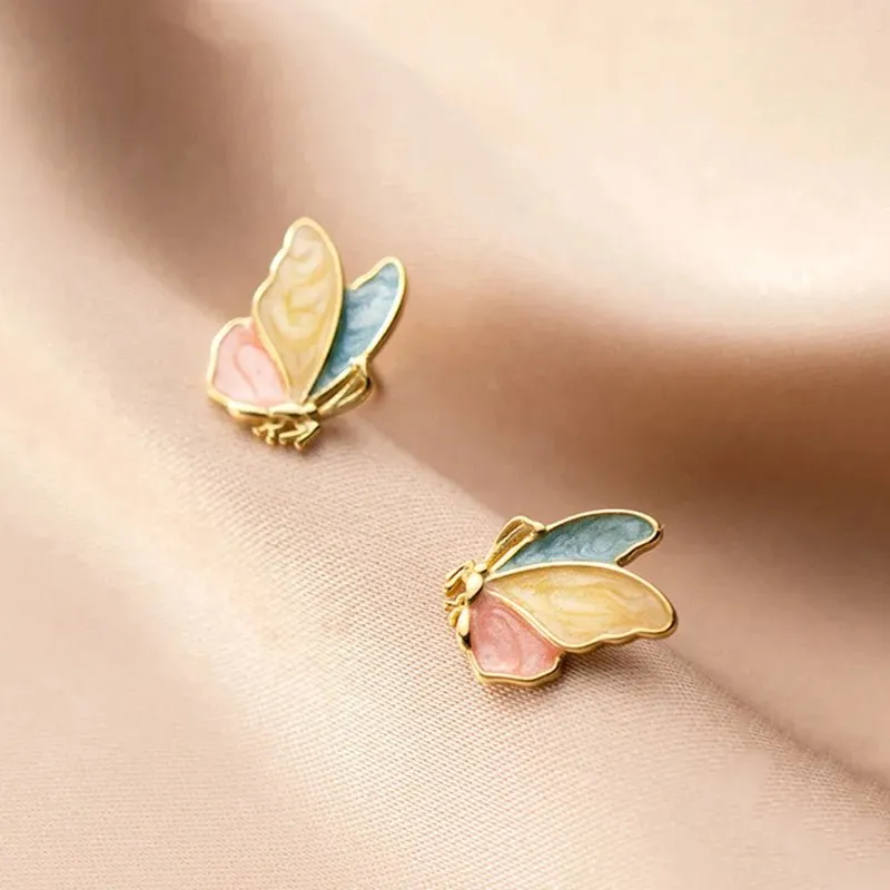 Gorgeous Butterfly Stud Earrings