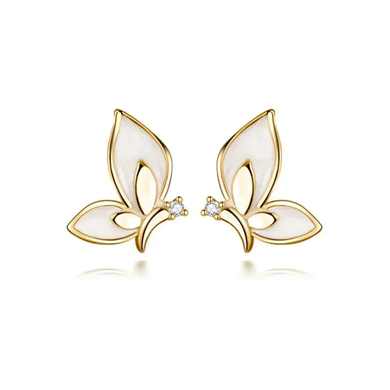 Gorgeous Butterfly Stud Earrings