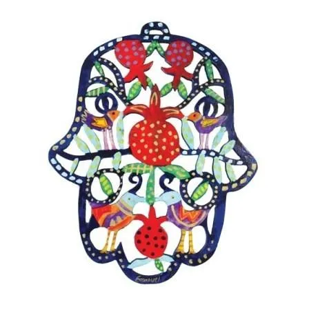 Hamsa- Beautiful Wooden Cutout