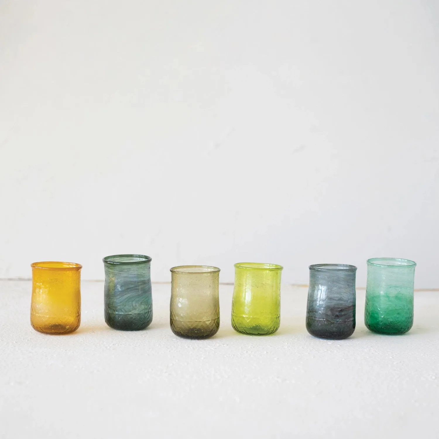 Hand-Blown Drinking Glass/Votive Holder