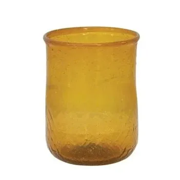 Hand-Blown Drinking Glass/Votive Holder