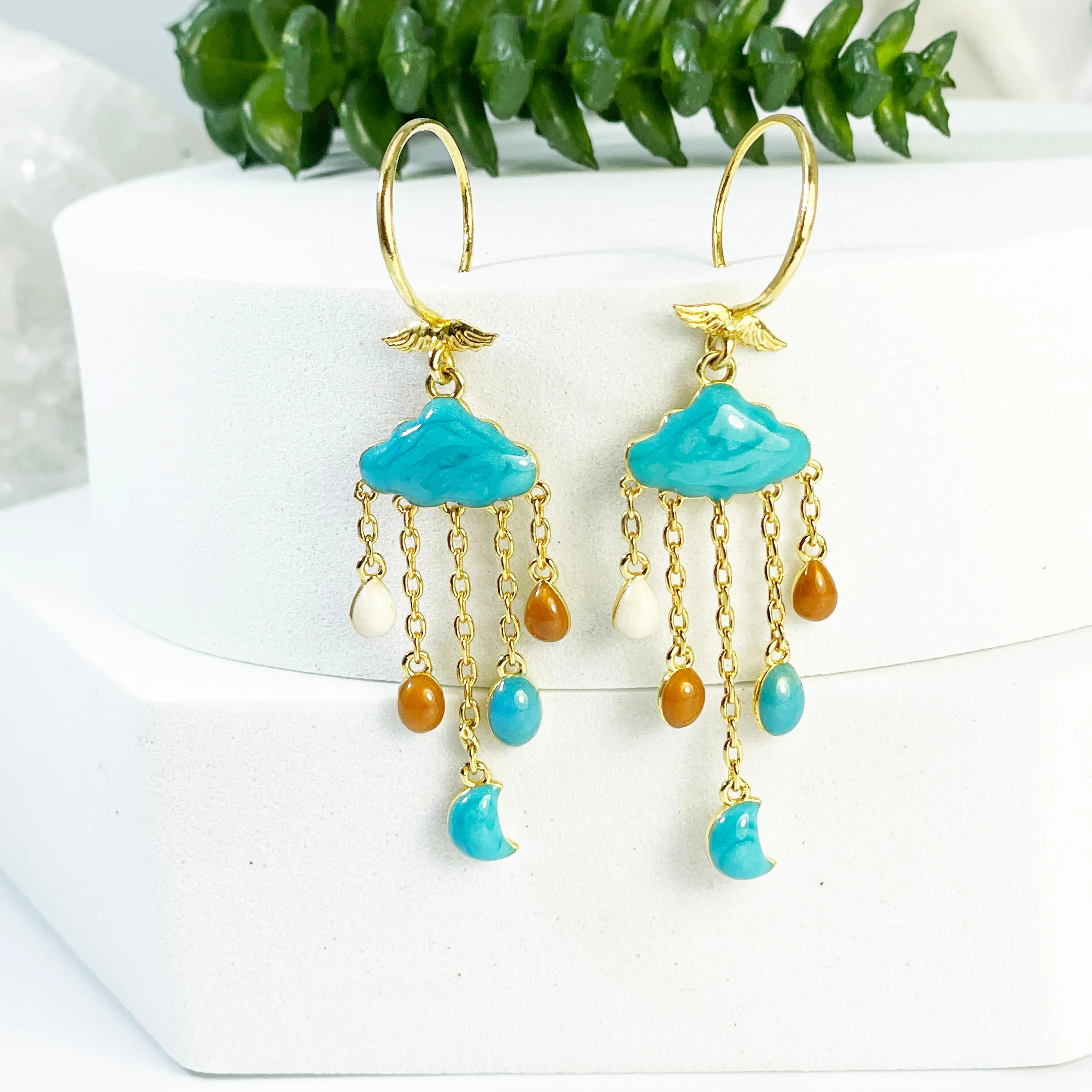 Happy Clouds - Bohemian Earrings