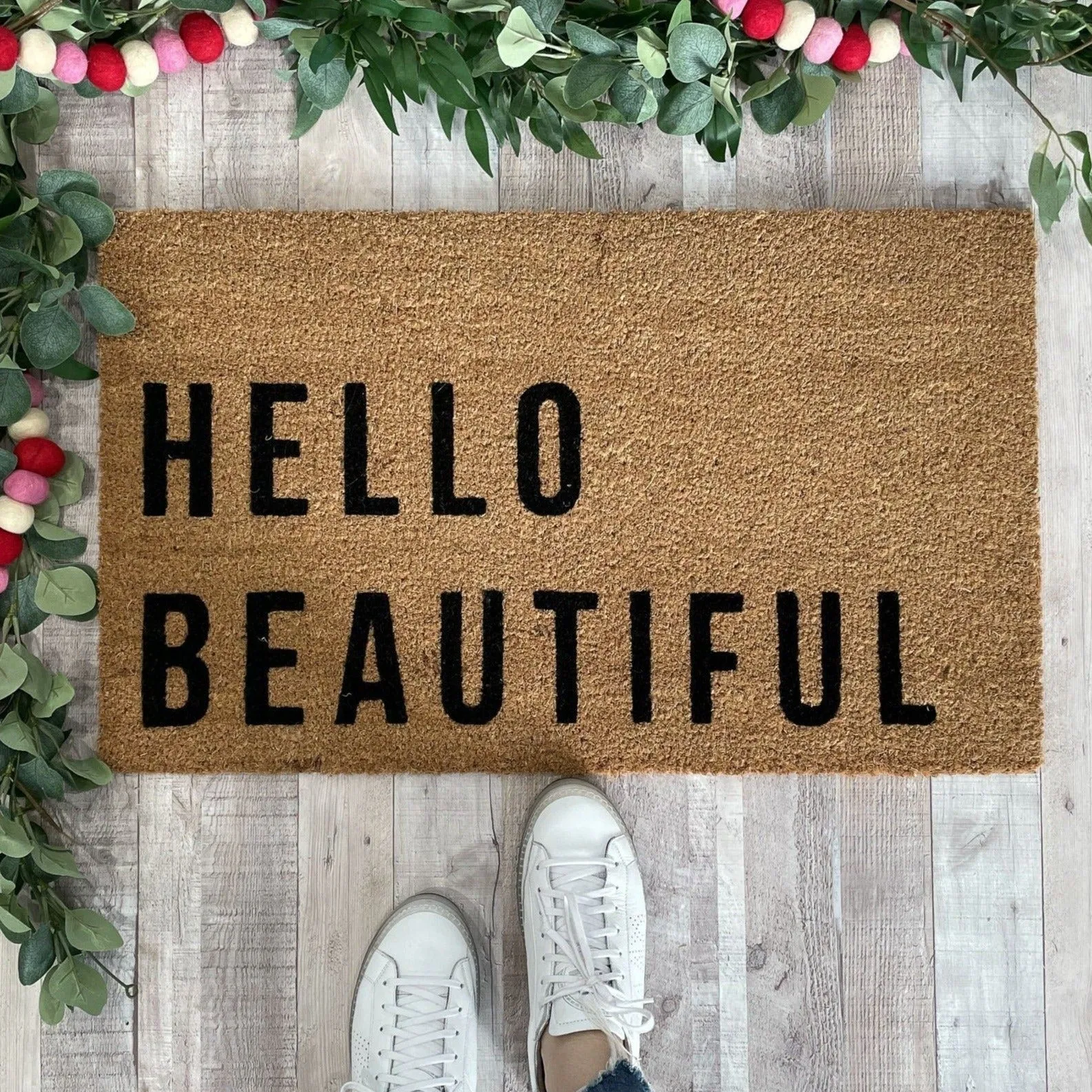 Hello Beautiful Doormat