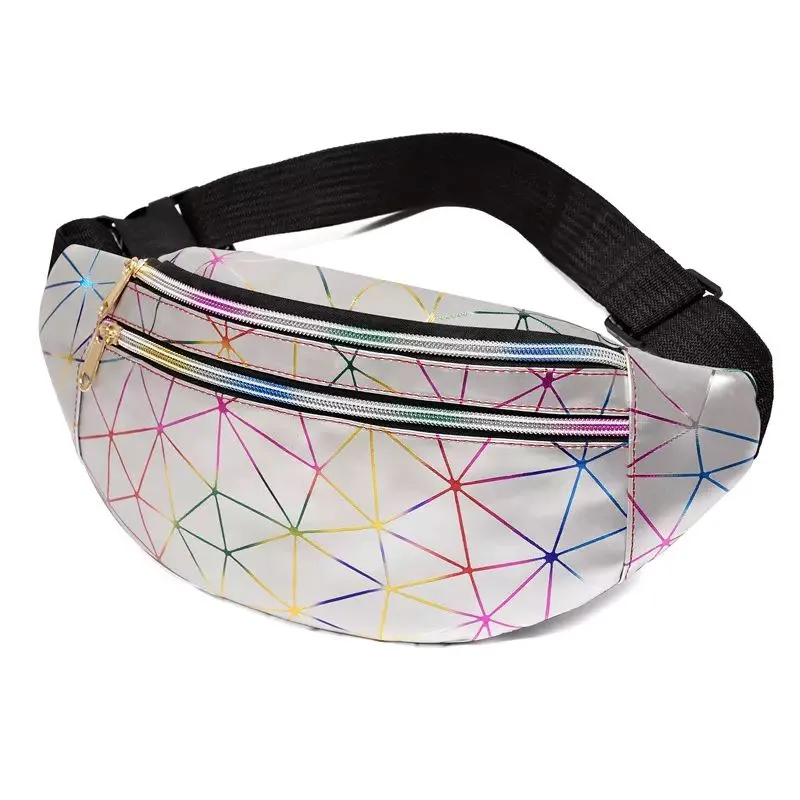 Holographic Brillante Waist Bum Bag for Women