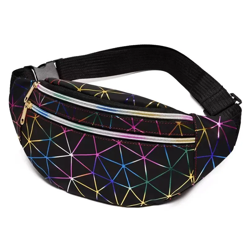 Holographic Brillante Waist Bum Bag for Women