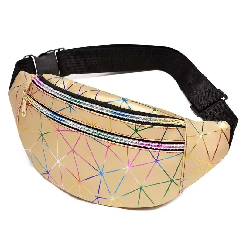 Holographic Brillante Waist Bum Bag for Women