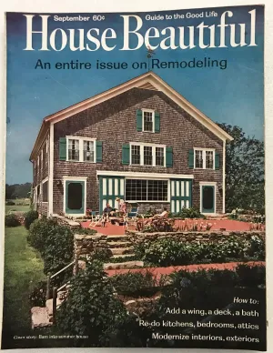 House Beautiful Magazine, September 1963