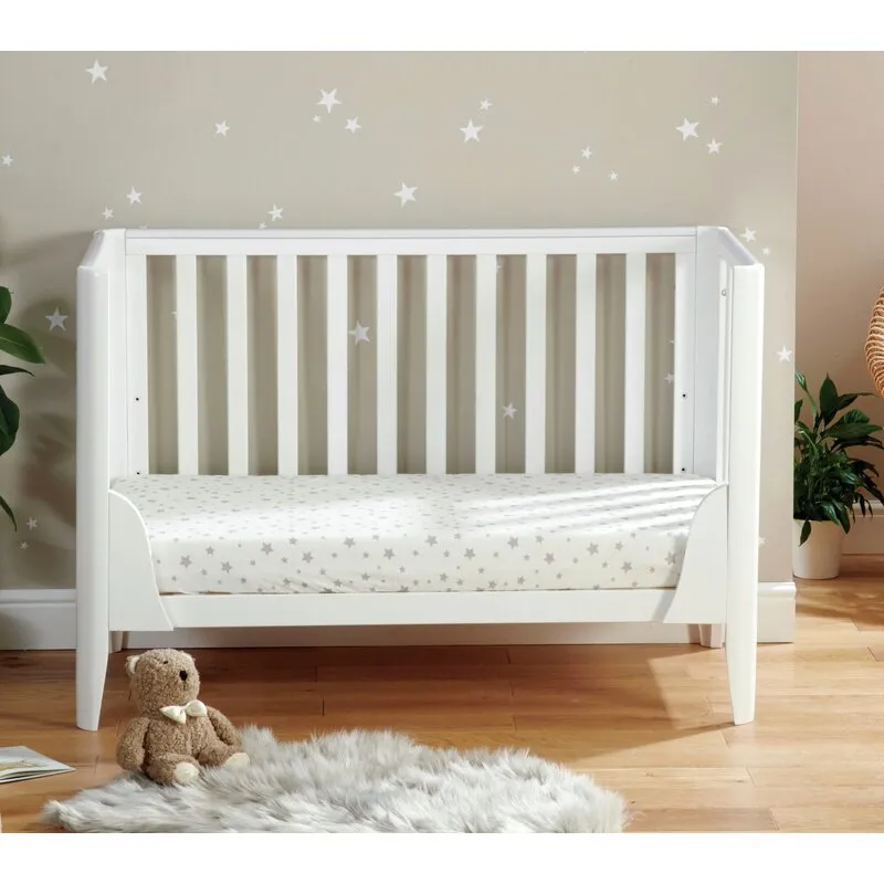 Iris Mini Cot Bed - White