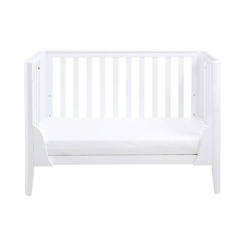 Iris Mini Cot Bed - White