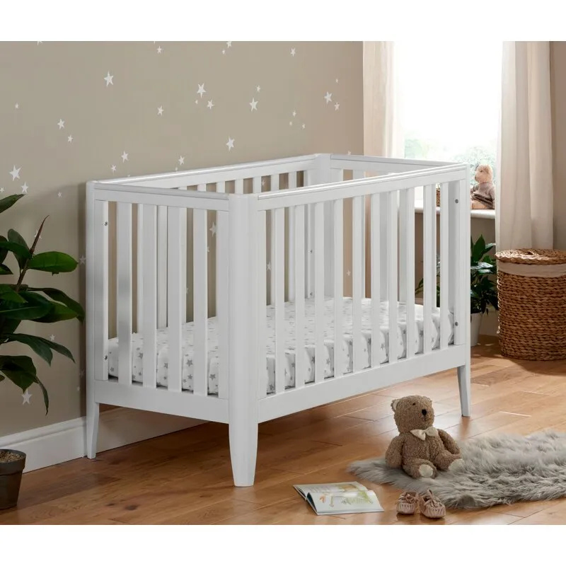 Iris Mini Cot Bed - White