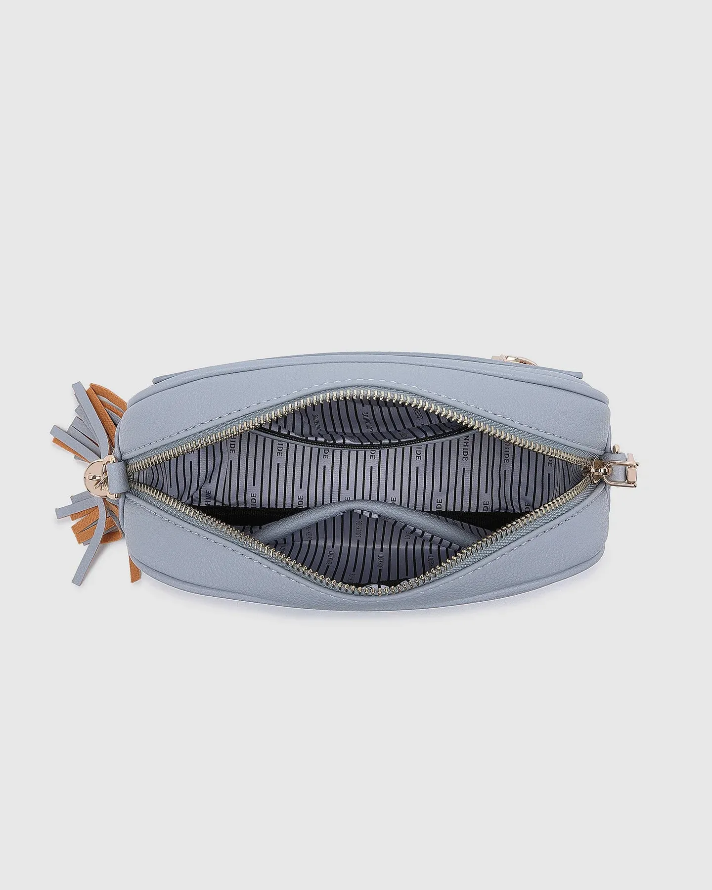 Jacinta Gia Crossbody Bag in Cloud Blue by Louenhide