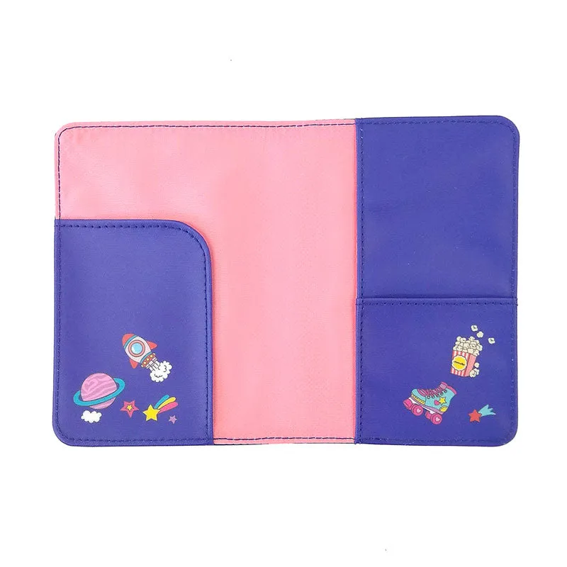 Japan Sanrio - Sanrio Characters Passport Holder (Color: Navy)