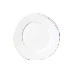 Lastra Salad Plate | White