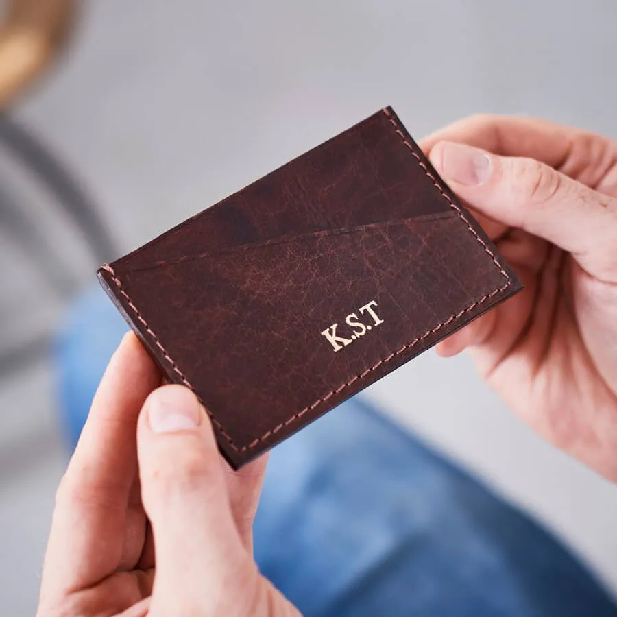 Leather Credit Card Holder