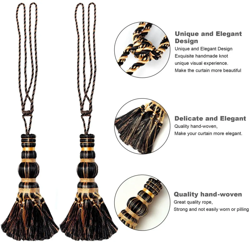 Luxury Multi Tassels Curtain Tiebacks