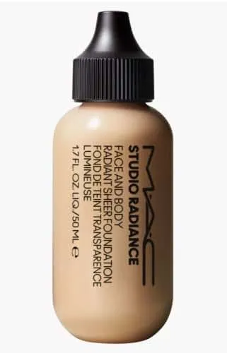 MAC by Make-Up Artist Cosmetics , Studio Radiance Face & Body Radiant Sheer Foundation - C1 --50ml/1.7oz