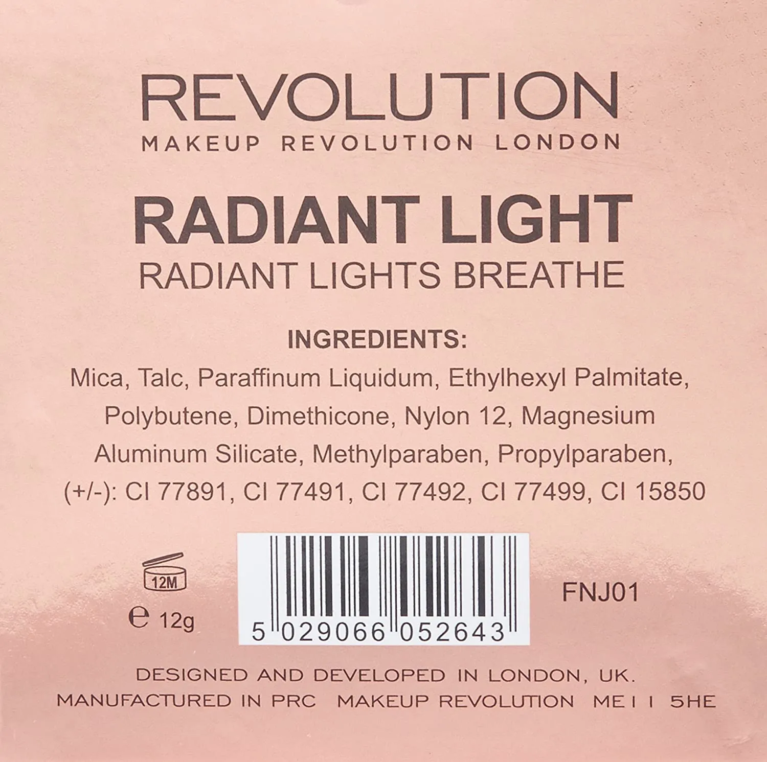 Makeup Revolution - Radiant Light