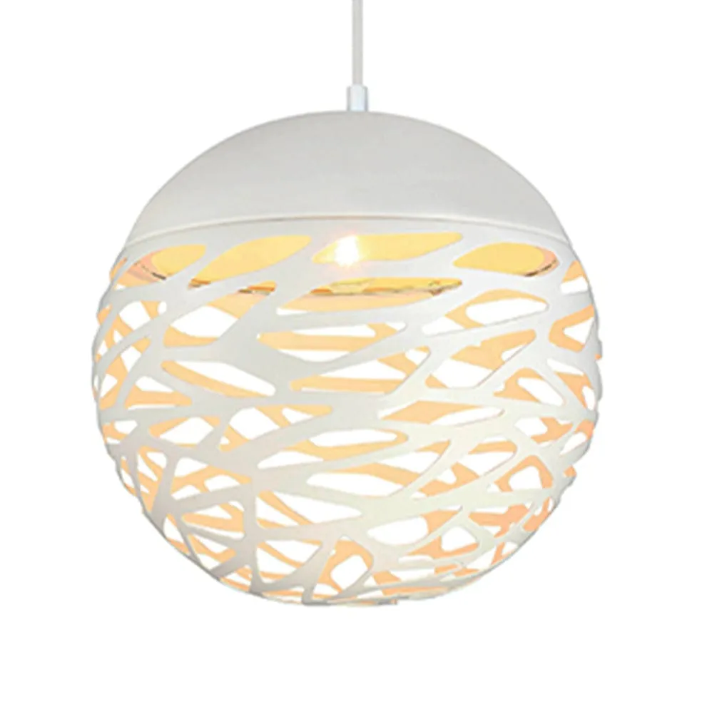 Marie Metal Pendant Light White