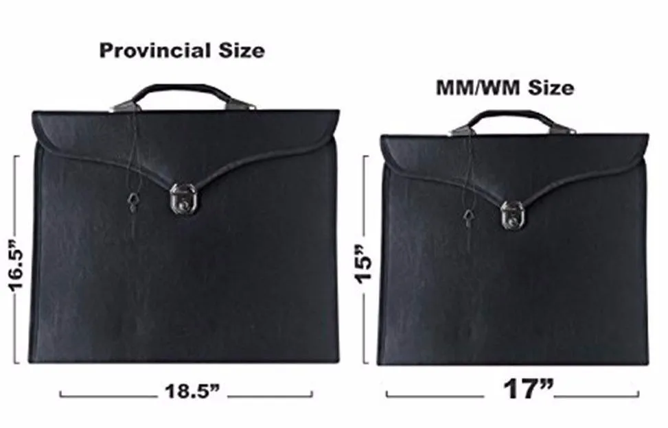 Masonic MM/WM and Provincial Full Dress Past Master Red Cases II