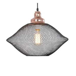 Mesh Metal Pendant Light