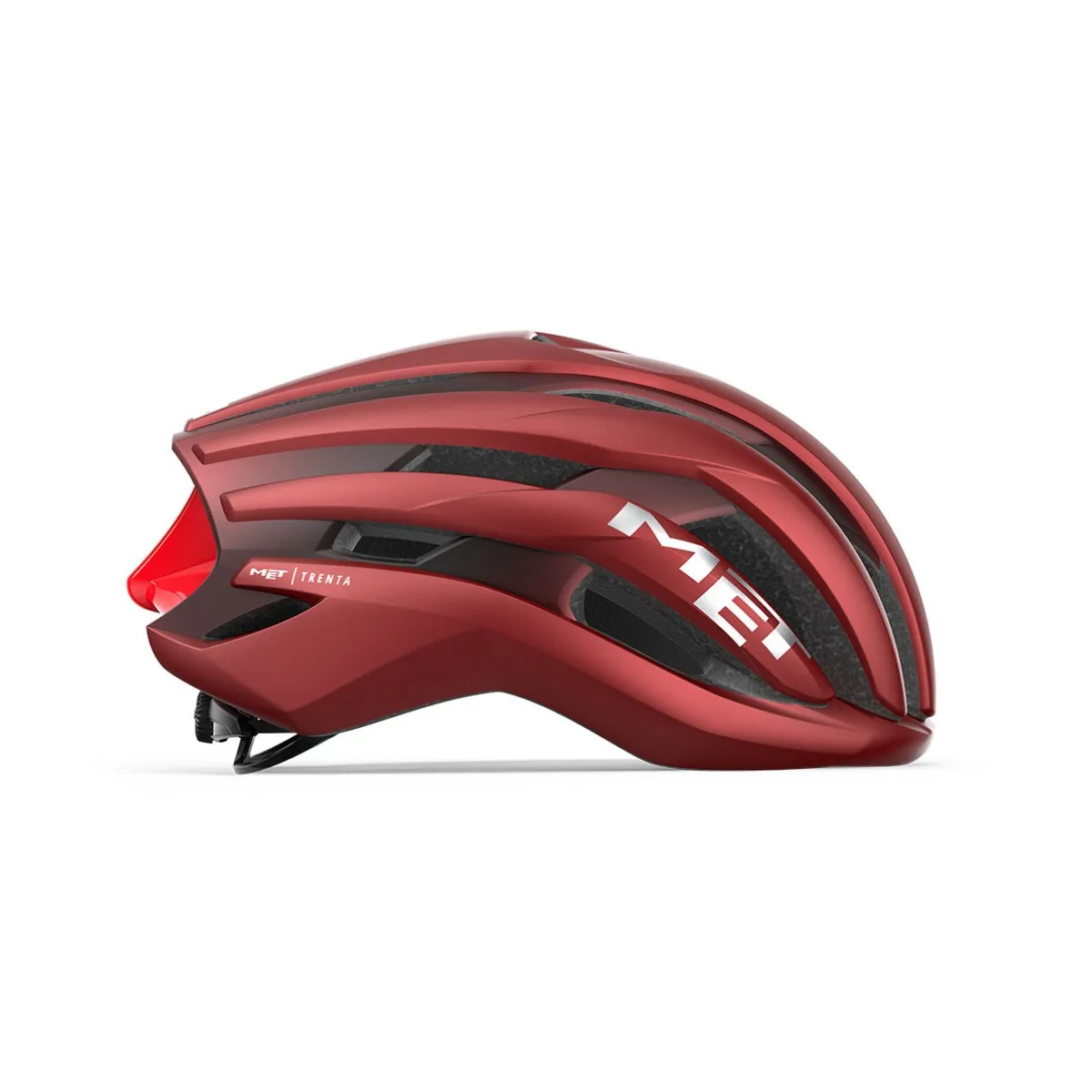 MET Trenta MIPS Matte Red White Helmet