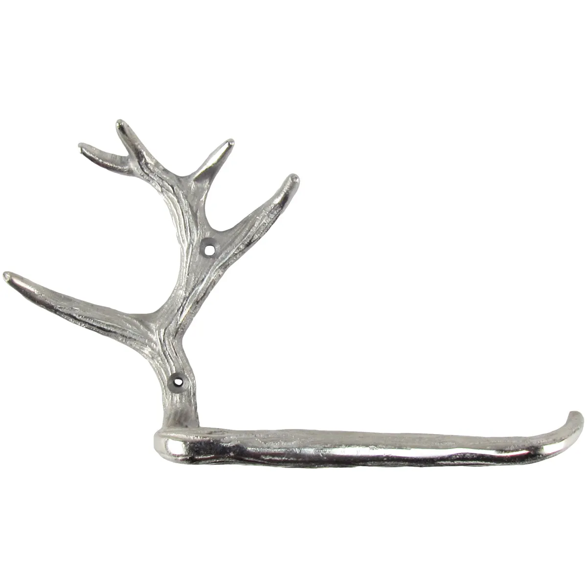 Metal Rustic Deer Antler Toilet Tissue Paper Roll Holder