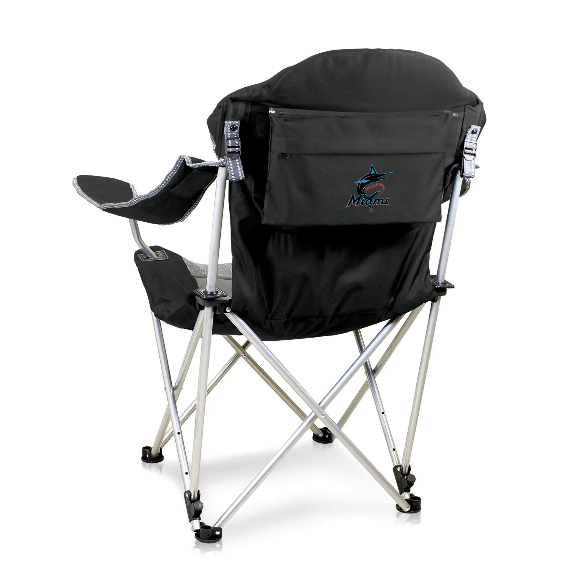 Miami Marlins - Reclining Camp Chair