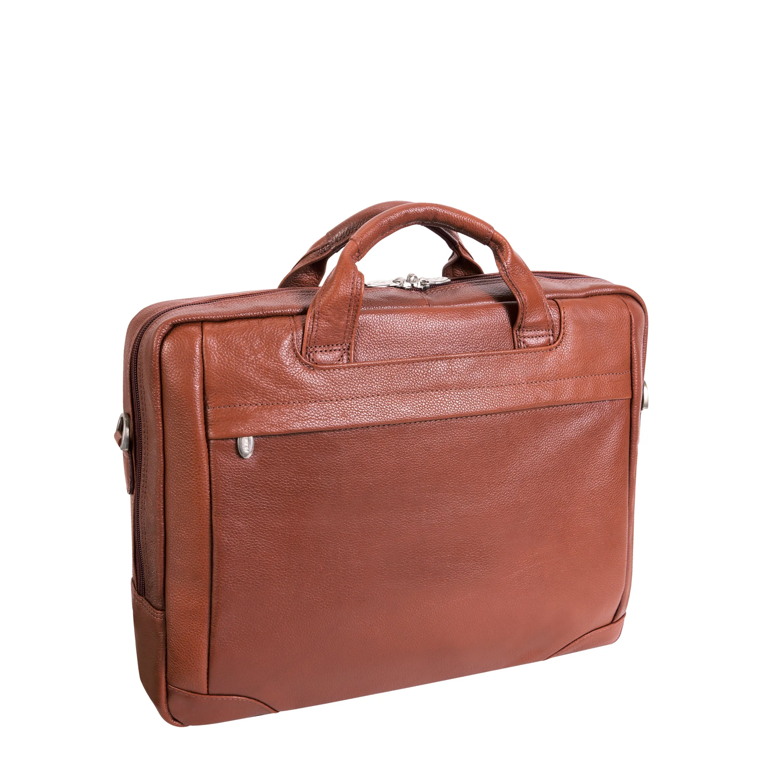 MONTCLARE | 13" Leather Laptop & Tablet Briefcase