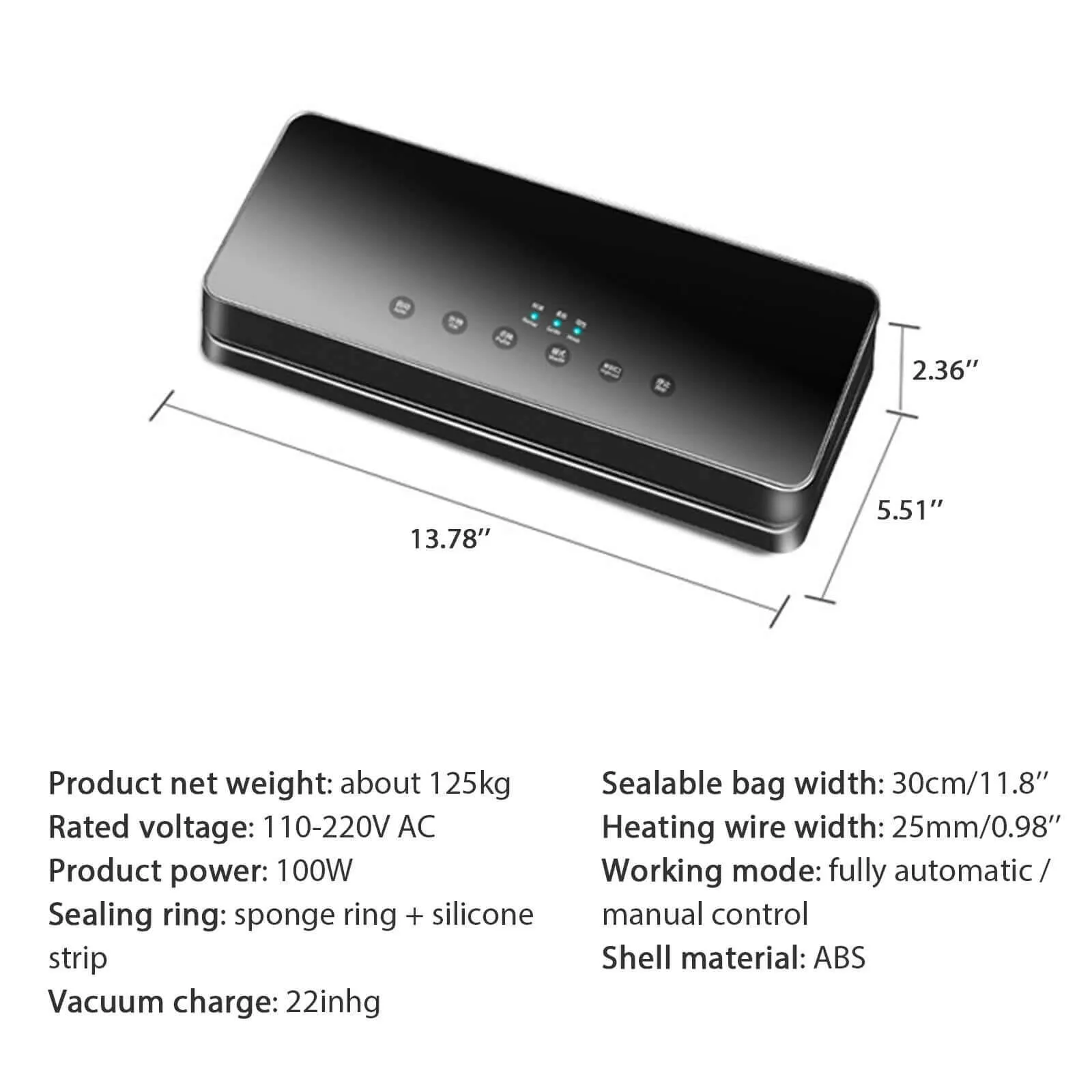 Multi-Functional Use Vacuum Sealer Machine vacuum food sealer machine