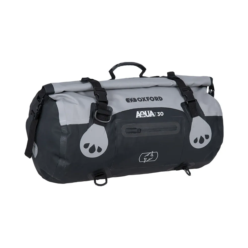 Oxford Aqua T 30 Roll Bag Grey Black