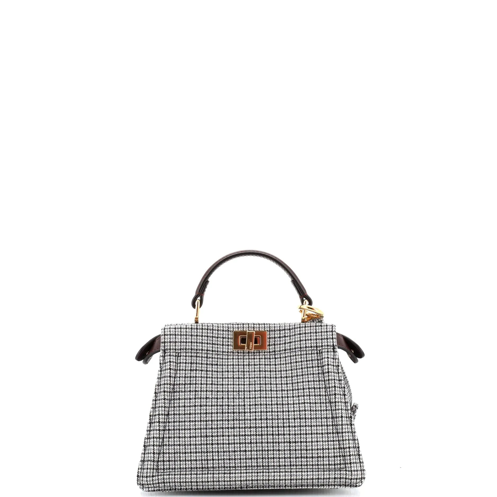 Peekaboo ISeeU Bag Houndstooth Wool Petite