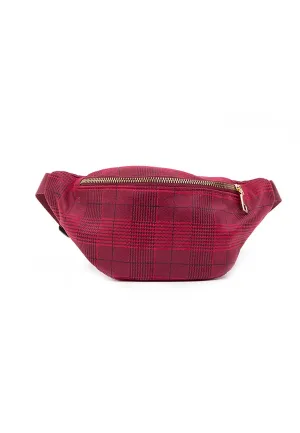 Plaid Waist Bag