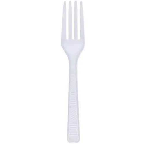 Plastic Cutlery<br/>Size Options: Fork, Teaspoon, Knife, and Soupspoon