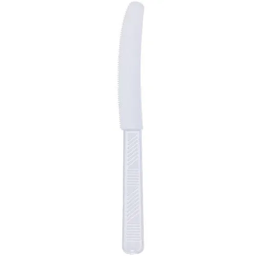 Plastic Cutlery<br/>Size Options: Fork, Teaspoon, Knife, and Soupspoon