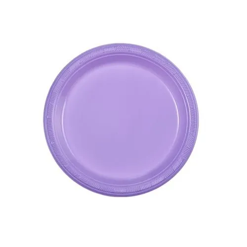 Plastic Solid Color Party Tableware<br/>Size Options: 10.25inch Plate, 9inch Plate, 7inch Plate, 15oz Bowl, 18oz Cup, 12oz Cup, 9oz Cup, 10.25inch Compartment Plate