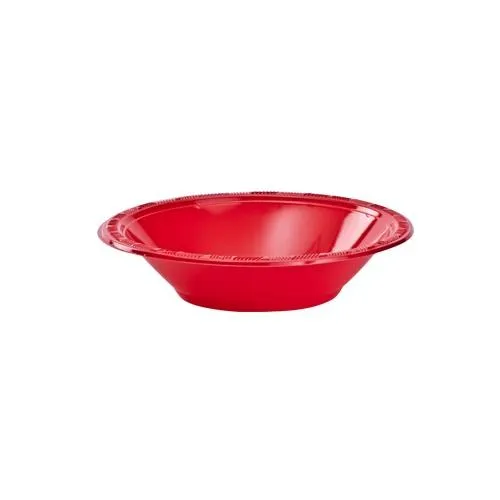 Plastic Solid Color Party Tableware<br/>Size Options: 10.25inch Plate, 9inch Plate, 7inch Plate, 15oz Bowl, 18oz Cup, 12oz Cup, 9oz Cup, 10.25inch Compartment Plate