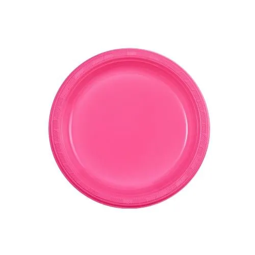 Plastic Solid Color Party Tableware<br/>Size Options: 10.25inch Plate, 9inch Plate, 7inch Plate, 15oz Bowl, 18oz Cup, 12oz Cup, 9oz Cup, 10.25inch Compartment Plate