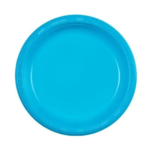 Plastic Solid Color Party Tableware<br/>Size Options: 10.25inch Plate, 9inch Plate, 7inch Plate, 15oz Bowl, 18oz Cup, 12oz Cup, 9oz Cup, 10.25inch Compartment Plate