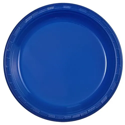 Plastic Solid Color Party Tableware<br/>Size Options: 10.25inch Plate, 9inch Plate, 7inch Plate, 15oz Bowl, 18oz Cup, 12oz Cup, 9oz Cup, 10.25inch Compartment Plate