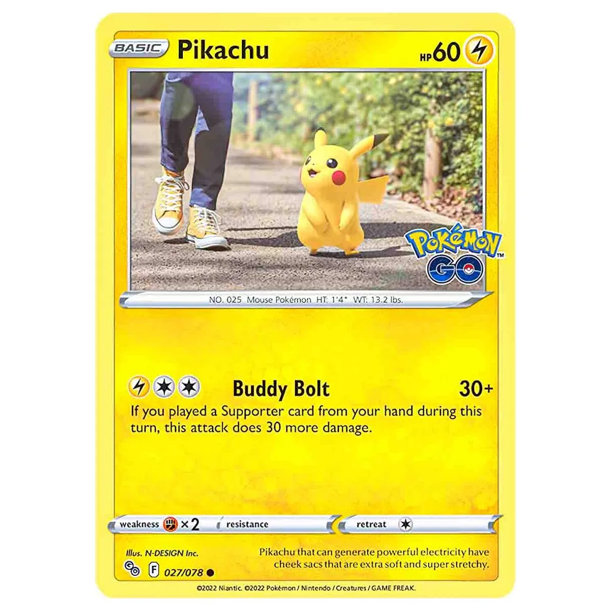 Pokémon TCG: Pokémon GO Mini Tin - Pikachu