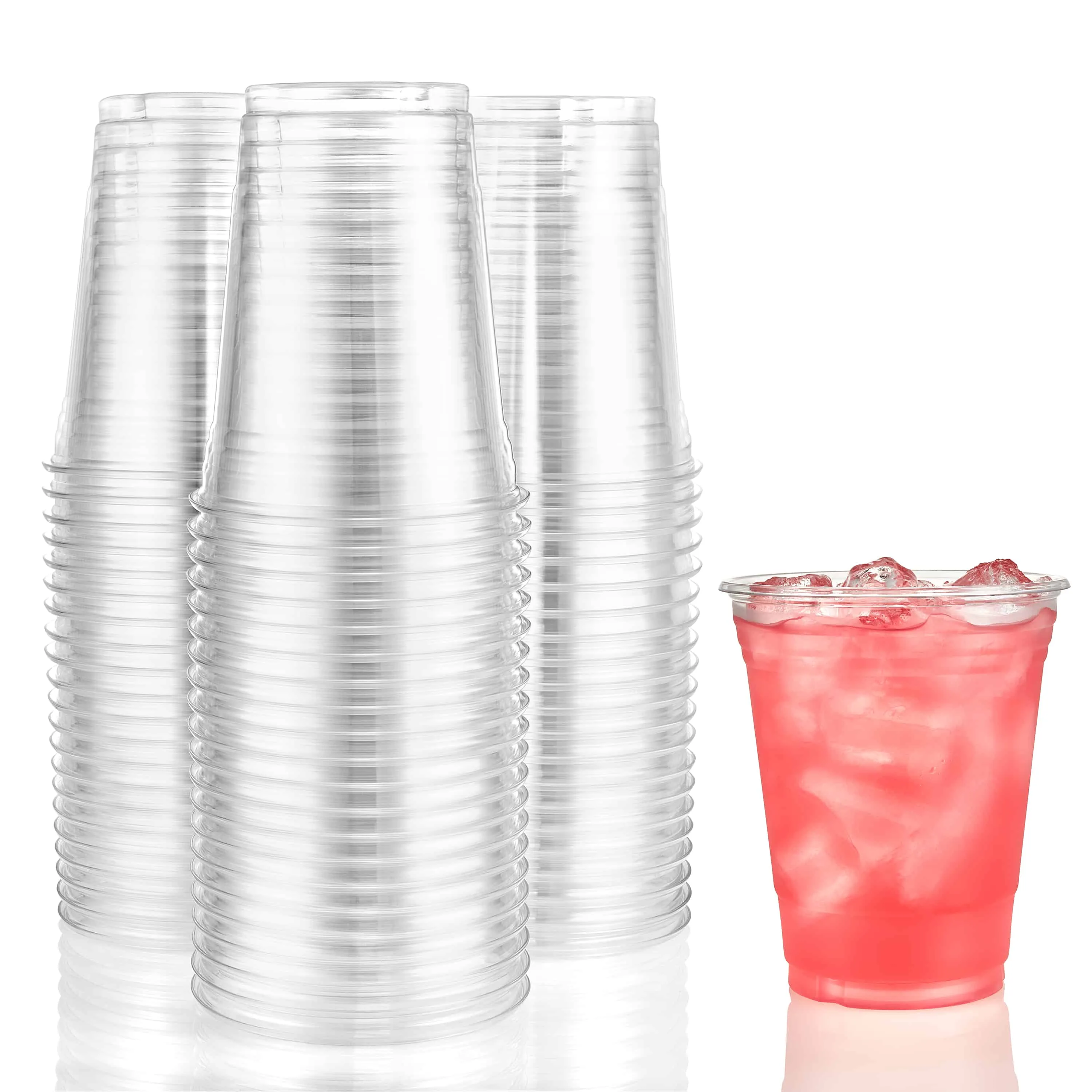 Premium Heavy Weight Plastic Cups<br/>Size Options: 16oz Cup